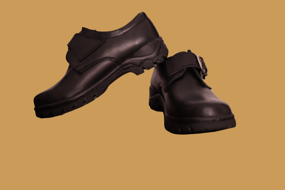 Pure Leather School Shoes - For Boys - Image 4