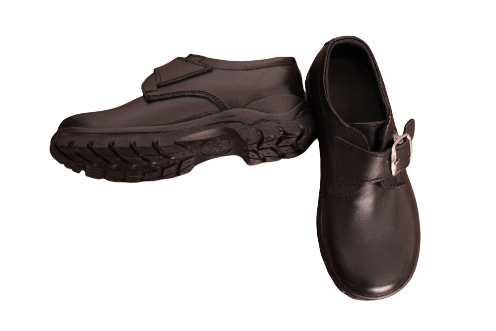 Pure Leather School Shoes - For Boys