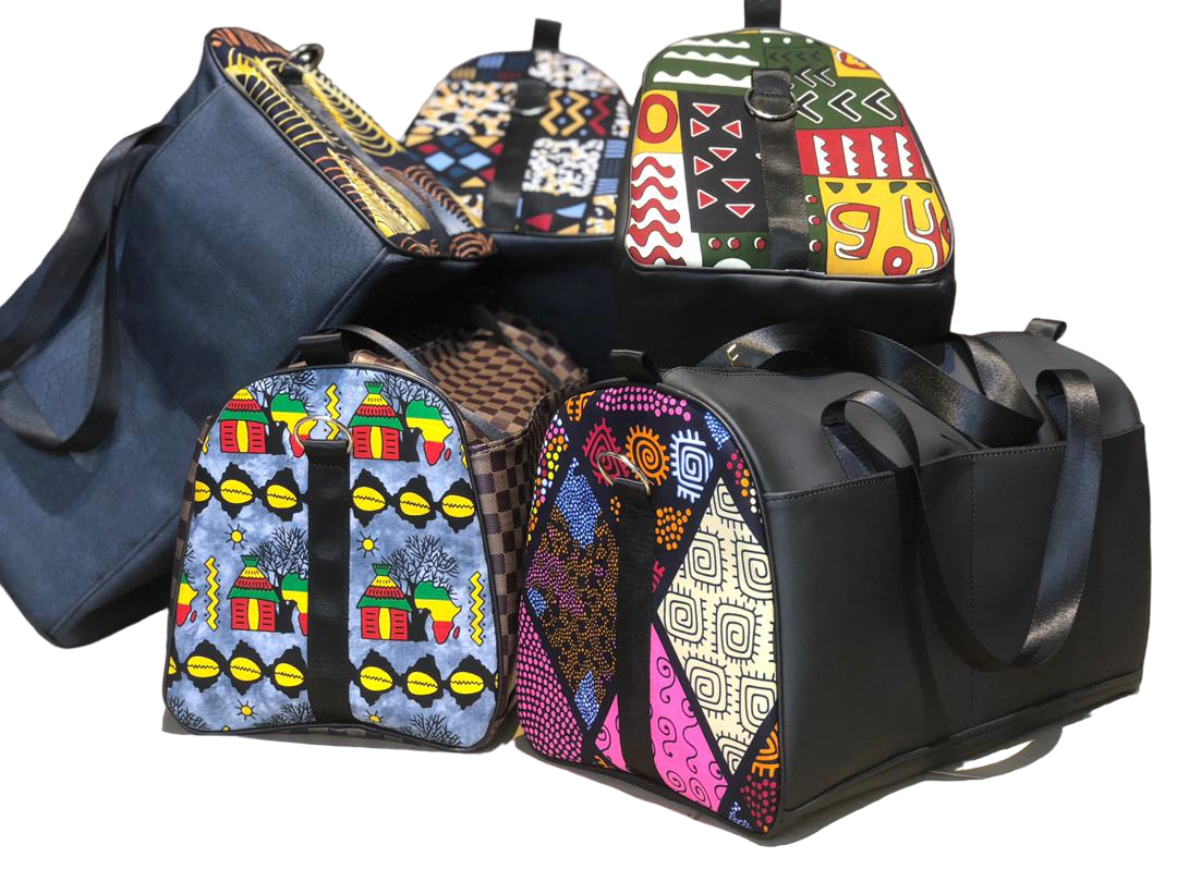 Luggage leather bags