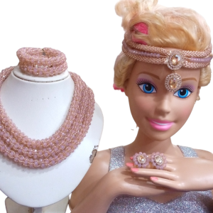 stella's necklace (set of necklace and head ban)