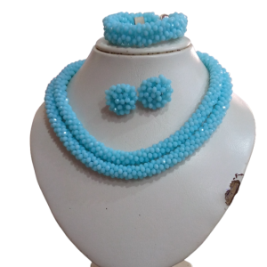 stella's necklaces ( a set of necklaces, earrings and head ban)