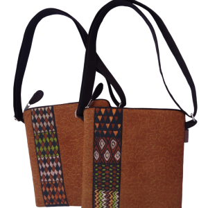 African Mosaic cross bag
